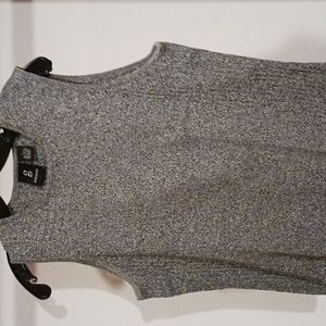 G Knitwear L Sleeveless Top Black